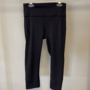LuluLemon Cropped High Rise Leggings